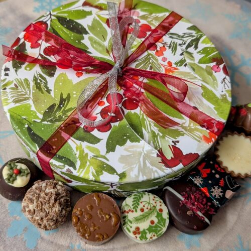 30 Chocolate Round Box