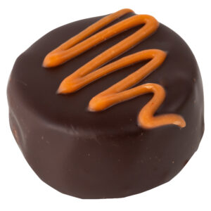 Orange vegan friendly chocolate