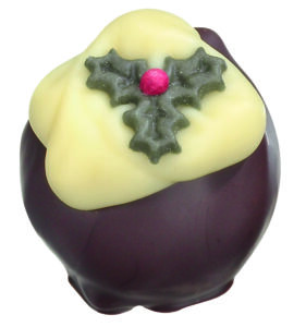 Christmas pudding chocolate